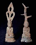 Excavated Shan Votive Buddhas